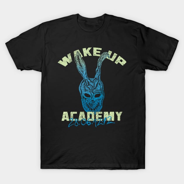 WAKE UP ACADEMY donnie darko mashup T-Shirt by leepianti